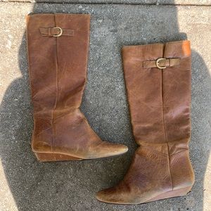 dsw womens wedge boots